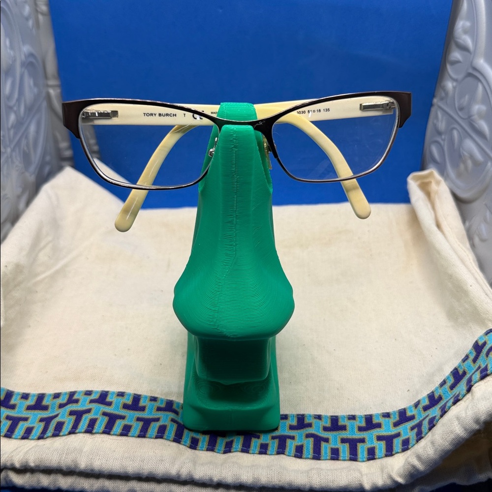Tory Burch glasses stainless steel‎ and resin? Frames only